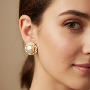 Chanel Clip On Earrings